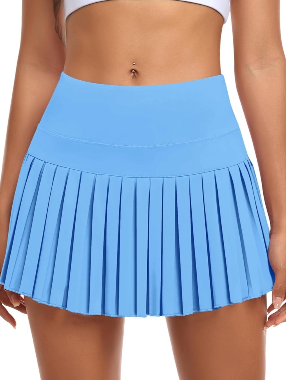 JoyGirl Womens Pleated Tennis Skirt with Shorts High Waisted Golf Skort XS NWOT